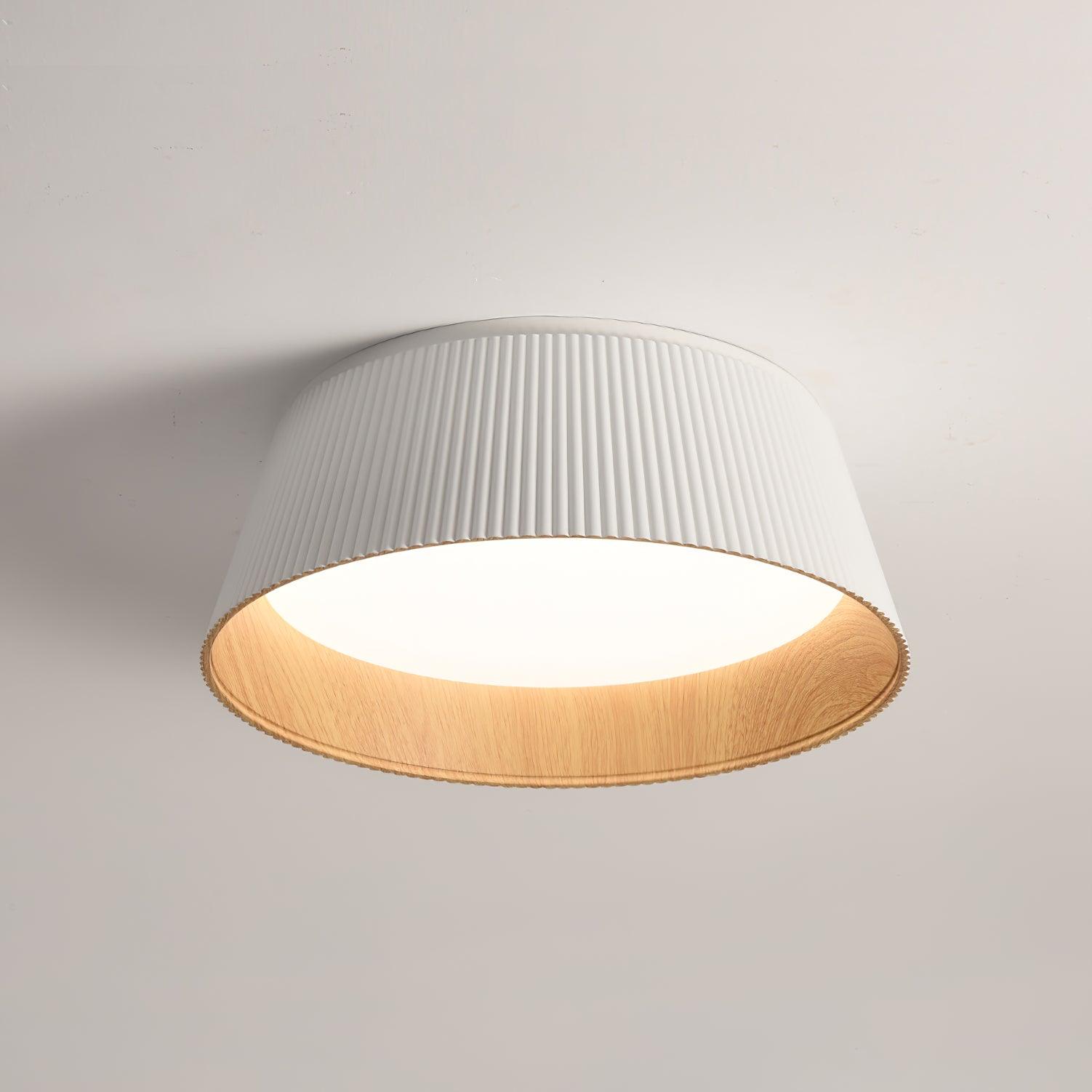 Modern Ribbed Ceiling Light - Blowlighting