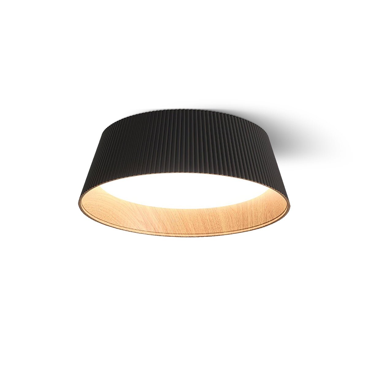 Modern Ribbed Ceiling Light - Blowlighting