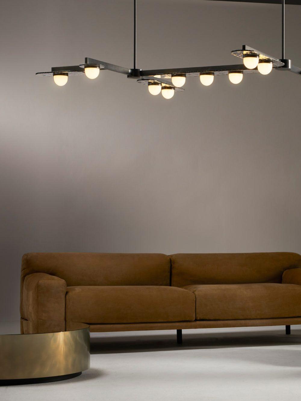 Modulo Horizontal Chandelier - Blowlighting