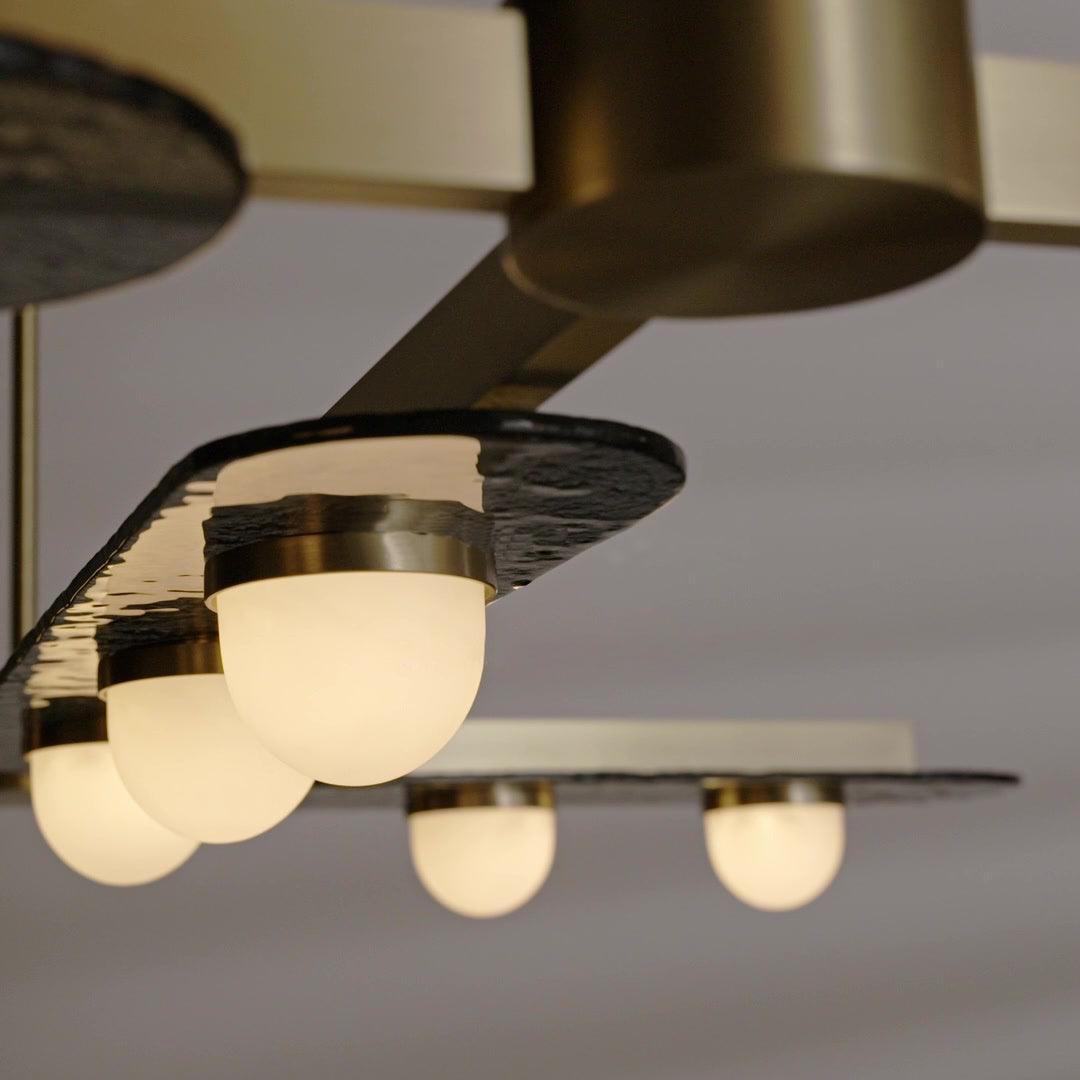Modulo Horizontal Chandelier - Blowlighting