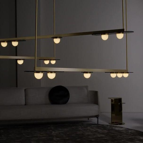 Modulo Horizontal Chandelier - Blowlighting