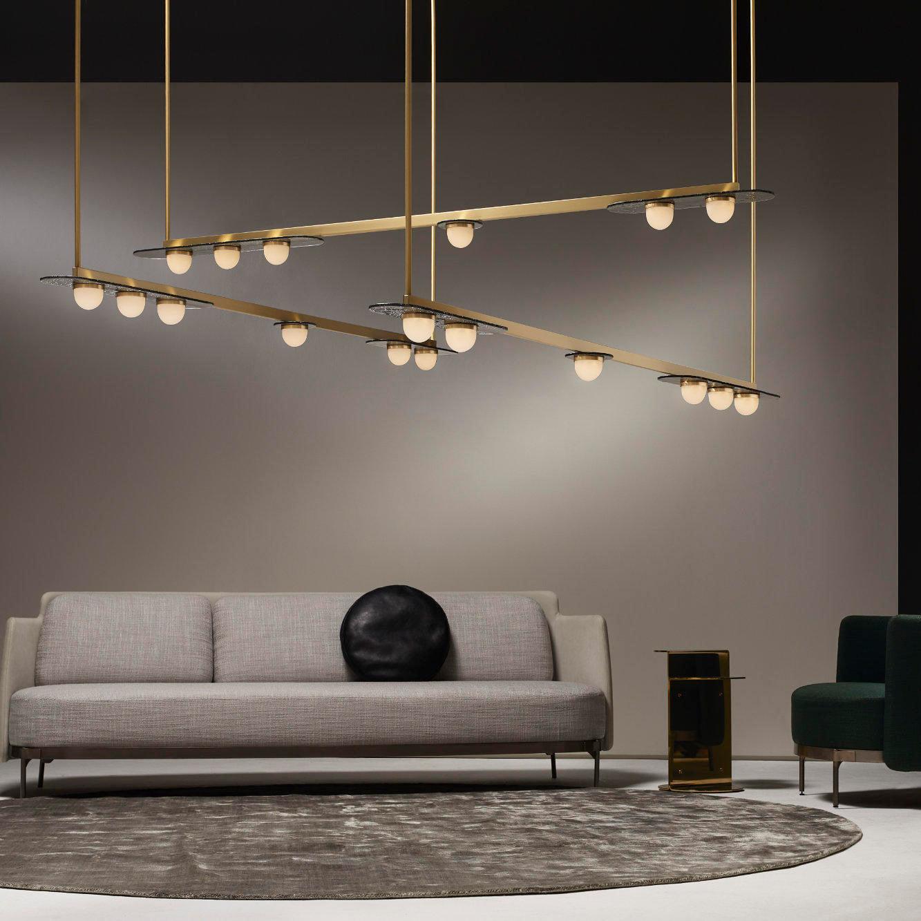 Modulo Horizontal Chandelier - Blowlighting