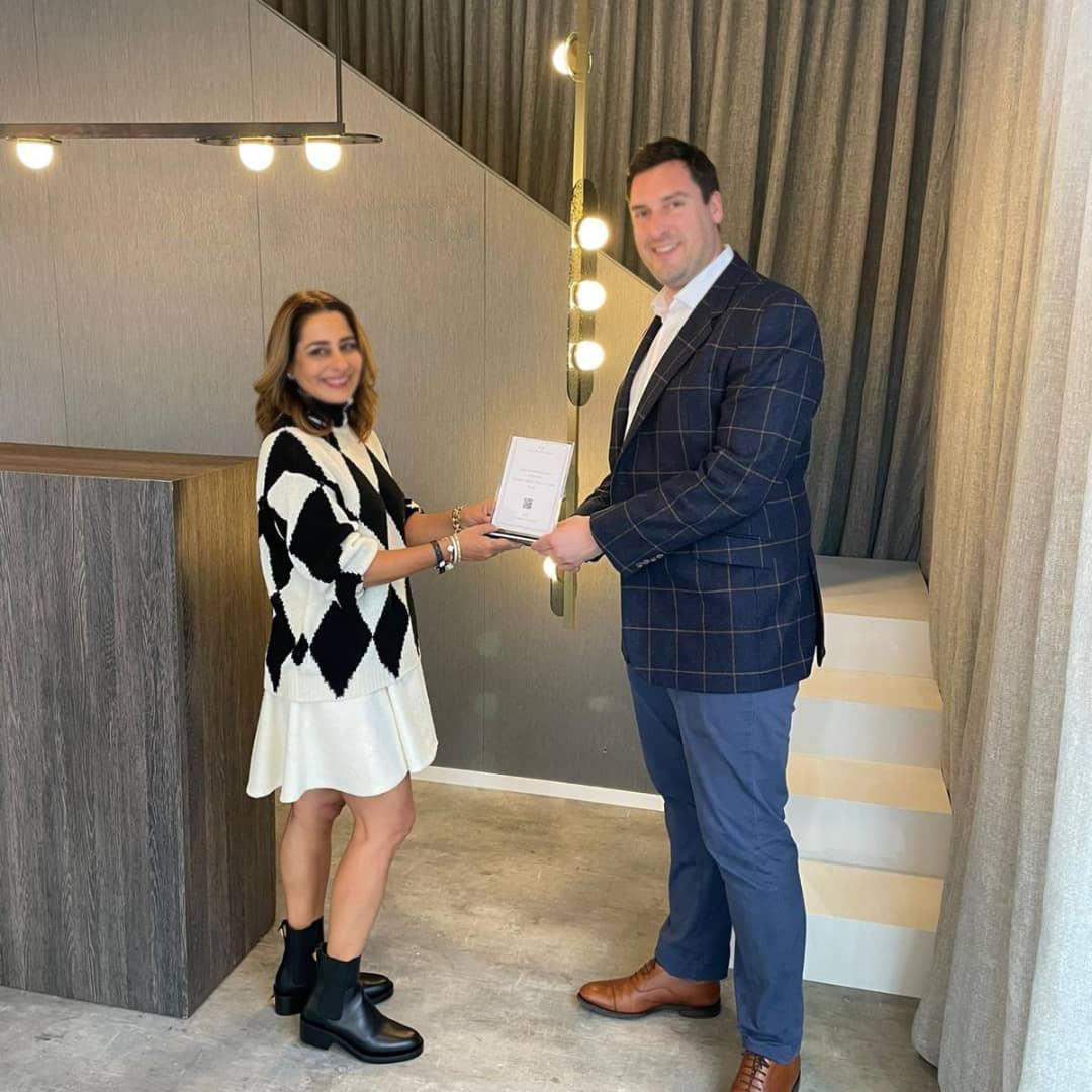 Modulo Horizontal Chandelier - Blowlighting