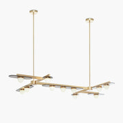 Modulo Horizontal Chandelier - Blowlighting
