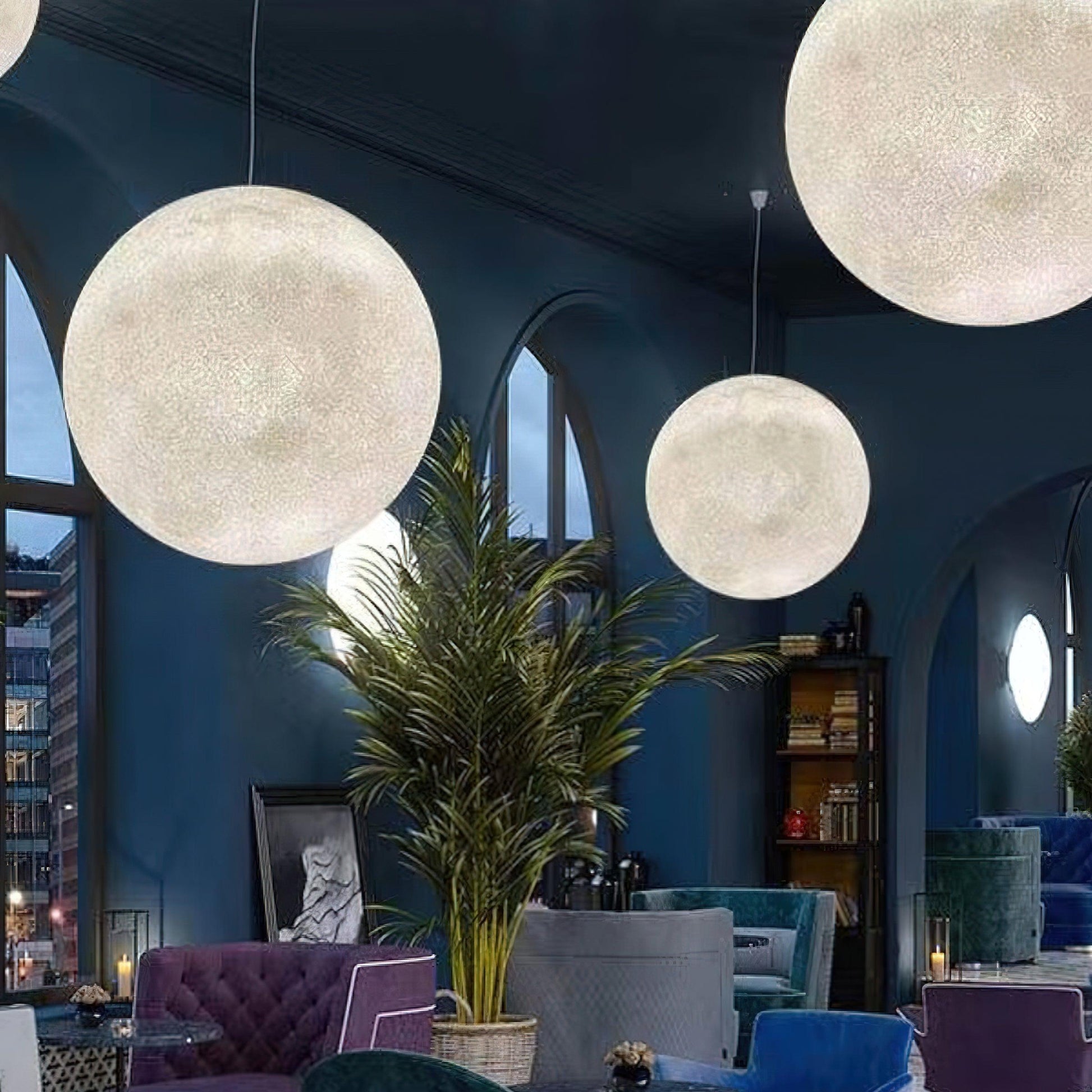 Moon Pendant Lamp - Blowlighting
