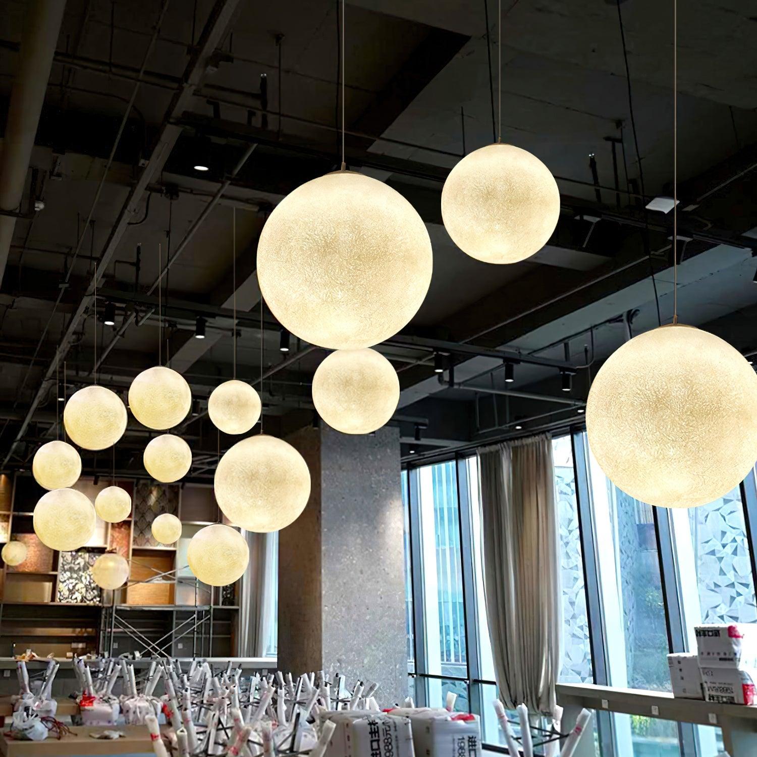 Moon Pendant Lamp - Blowlighting