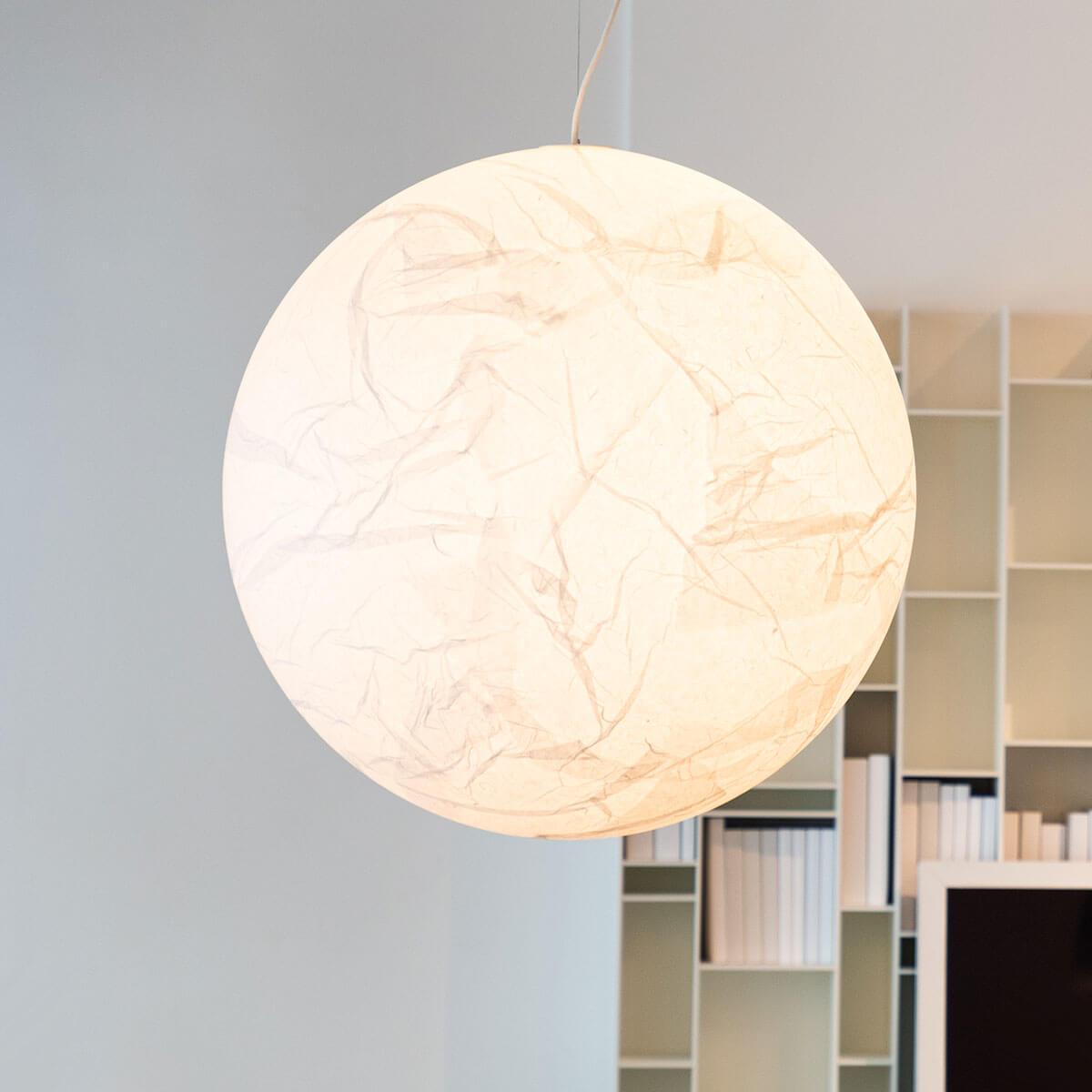 Globe Minimalist Silk Pendant Lamp - Blowlighting