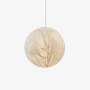 Globe Minimalist Silk Pendant Lamp - Blowlighting