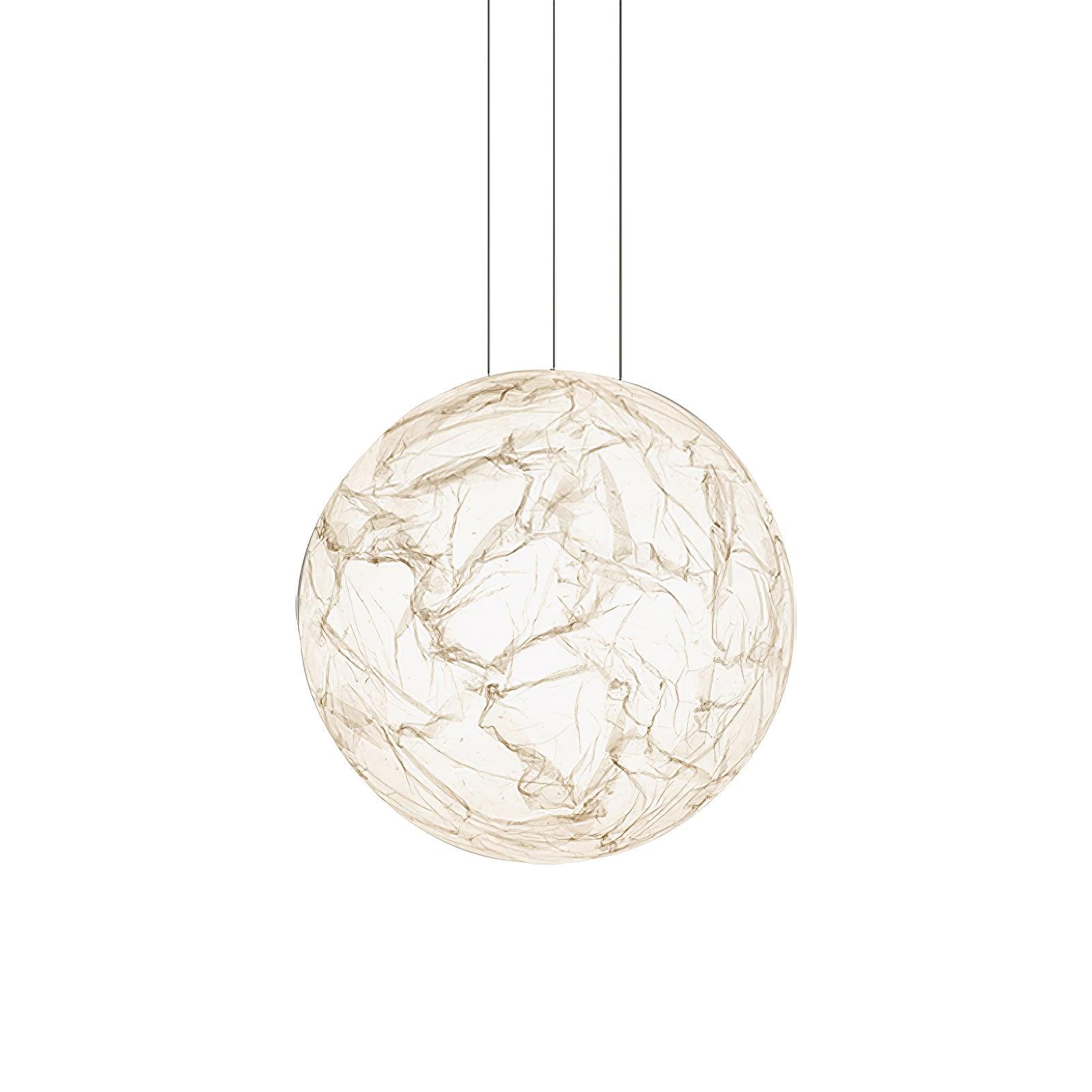 Globe Minimalist Silk Pendant Lamp - Blowlighting