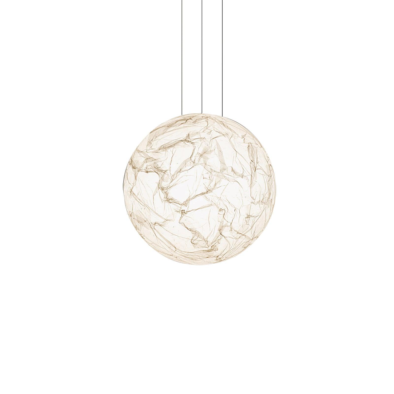 Globe Minimalist Silk Pendant Lamp - Blowlighting