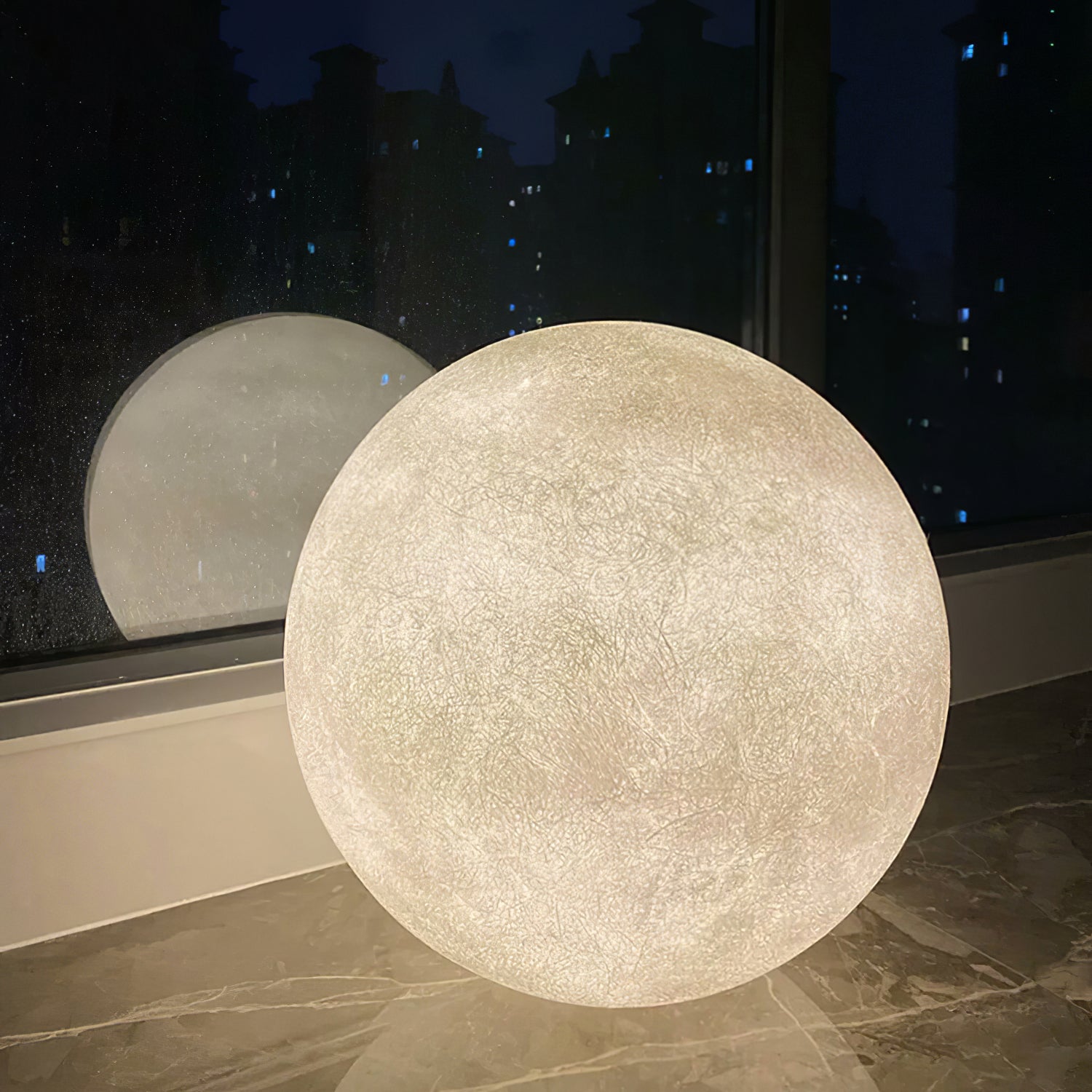 Moon Table Lamp - Blowlighting