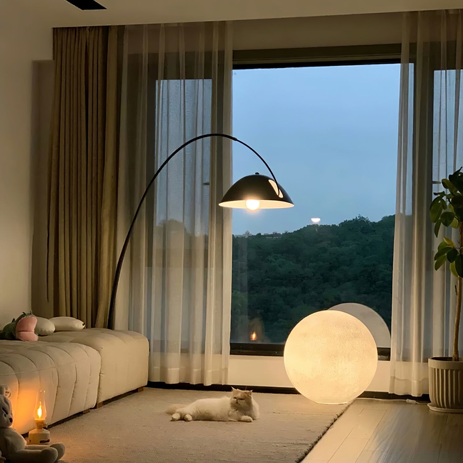 Moon Table Lamp - Blowlighting