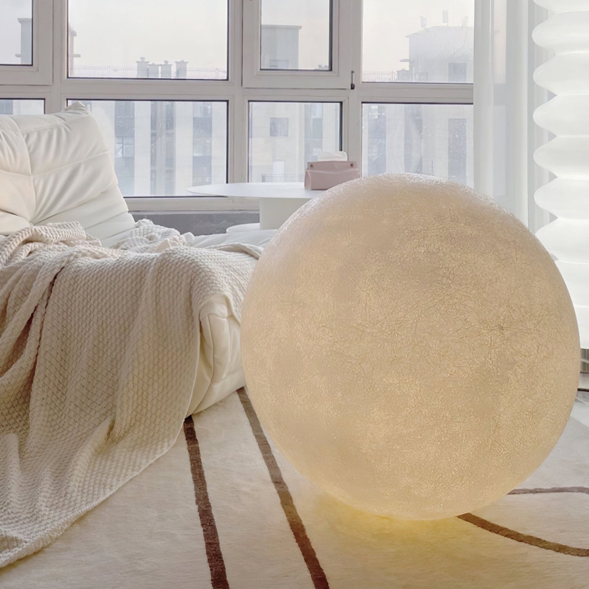 Moon Table Lamp - Blowlighting