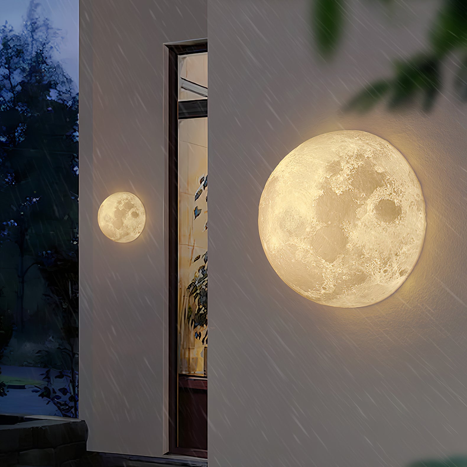 Moon 3D Wall Lamp - Blowlighting