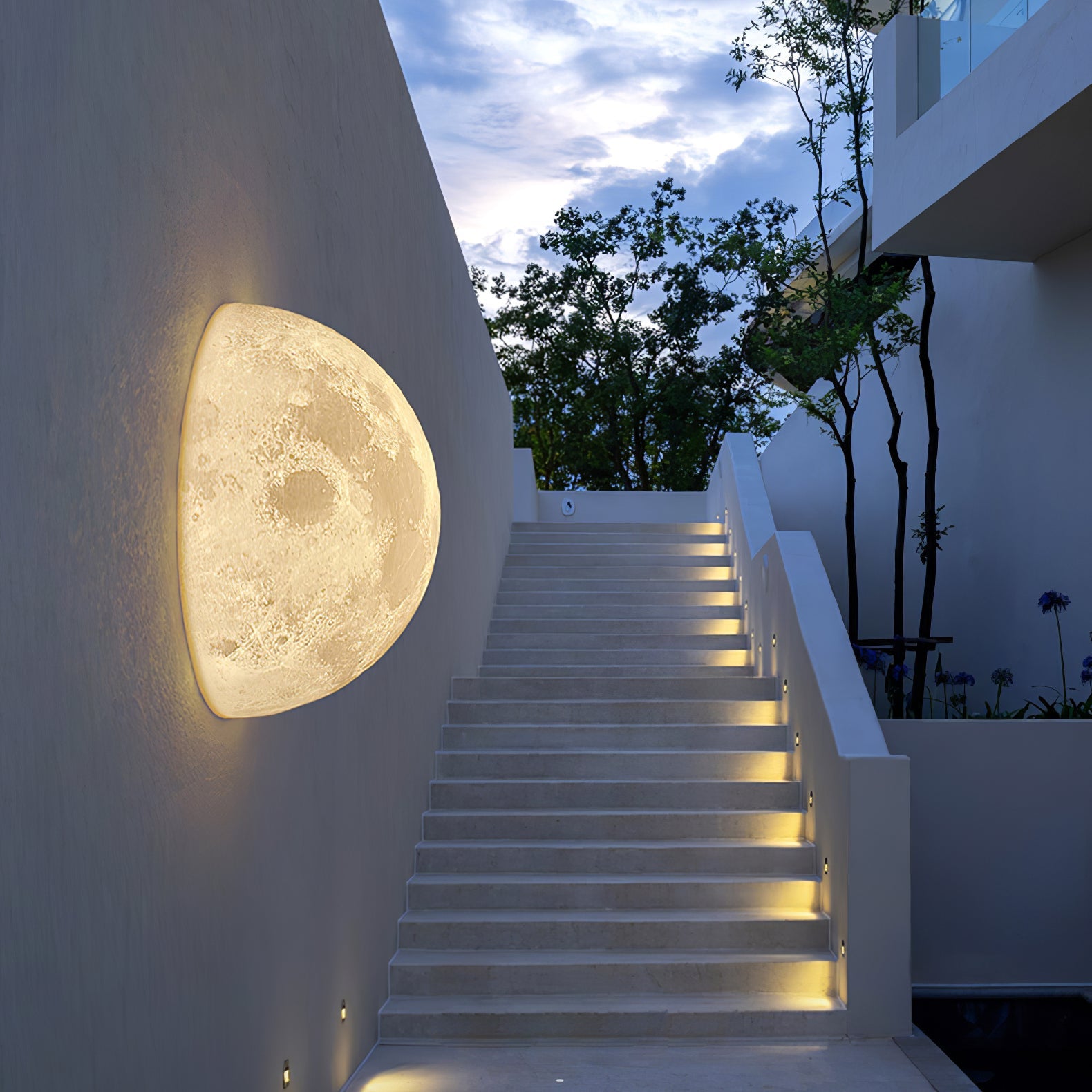 Moon 3D Wall Lamp - Blowlighting