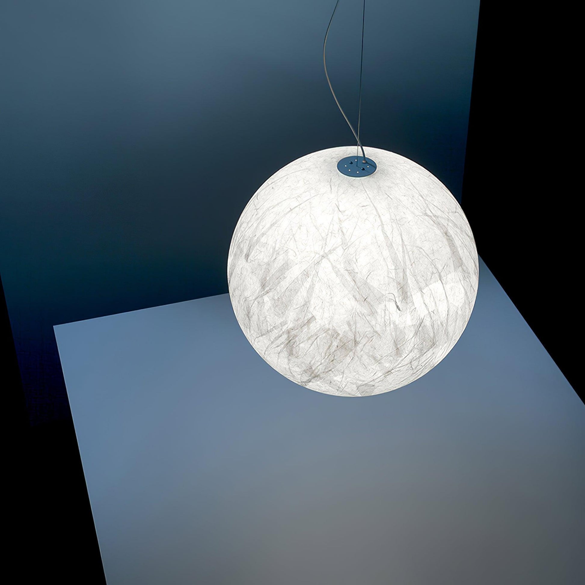 Globe Minimalist Silk Pendant Lamp - Blowlighting
