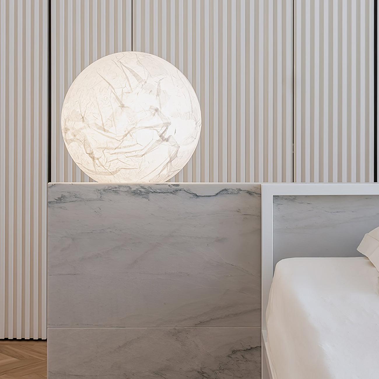 Globe Minimalist Silk Pendant Lamp - Blowlighting