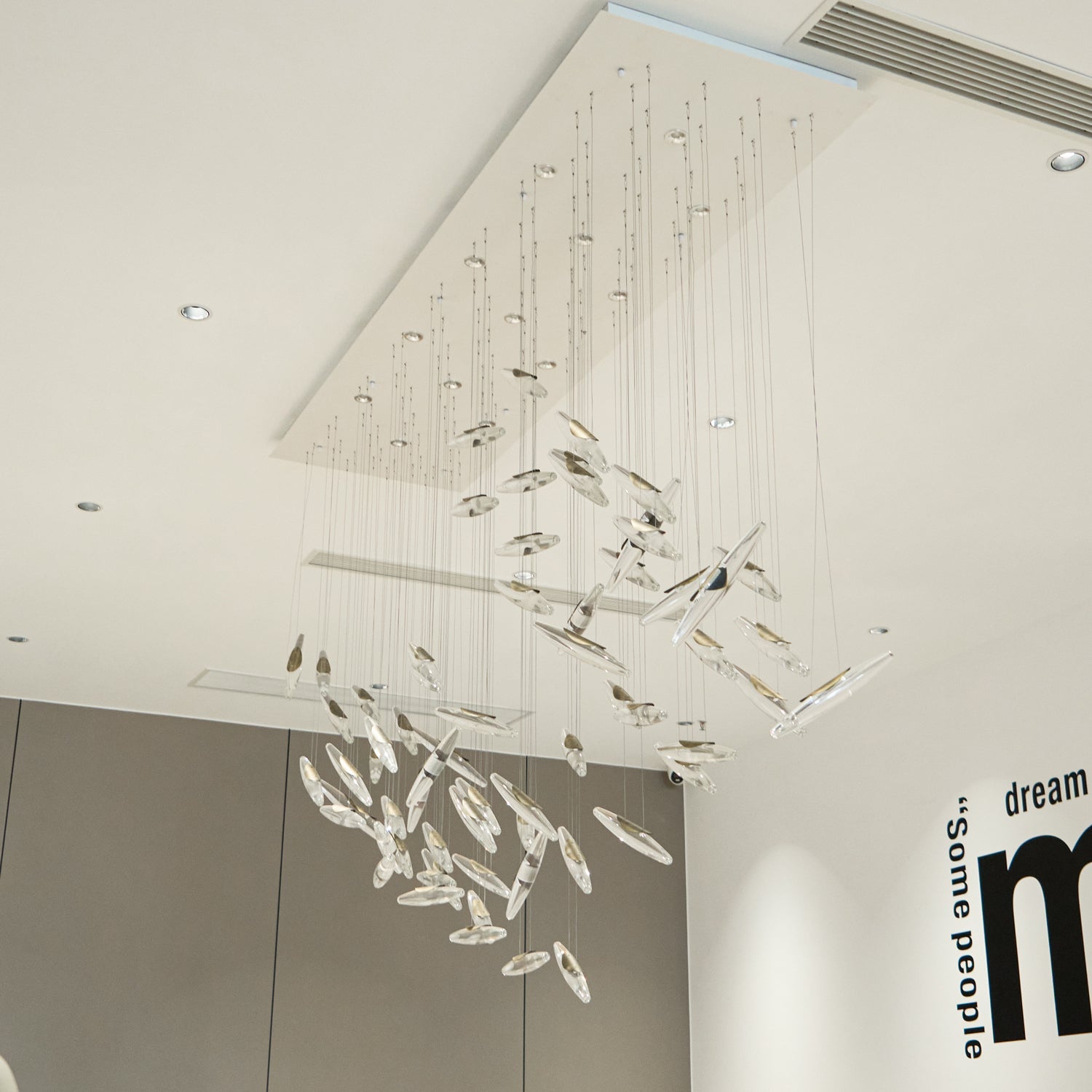 Moonlight Whispers Chandelier - Blowlighting