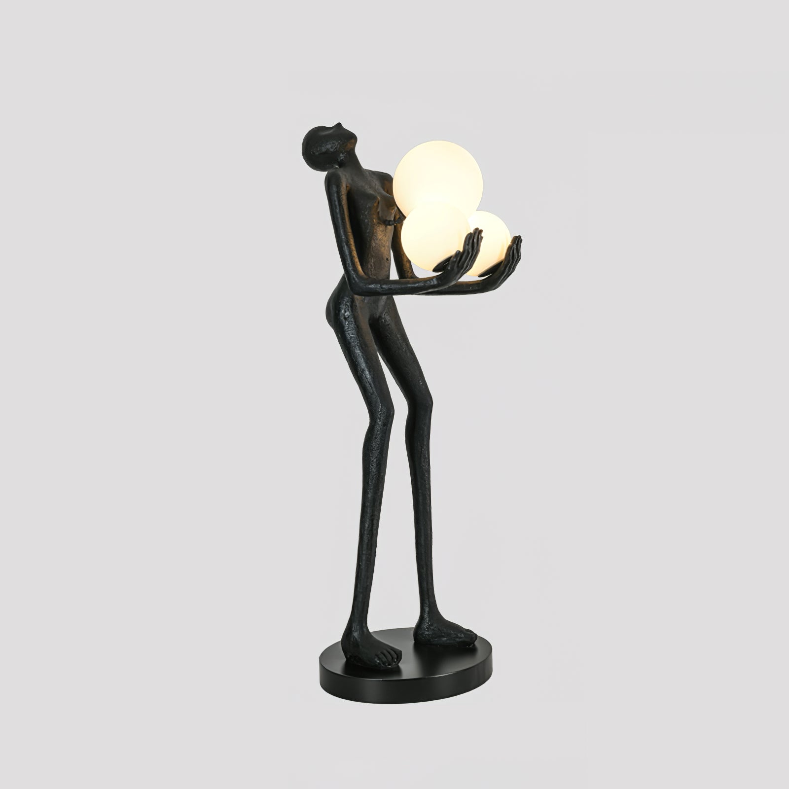Erthearae Abstract Iron Floor Lamp - Blowlighting