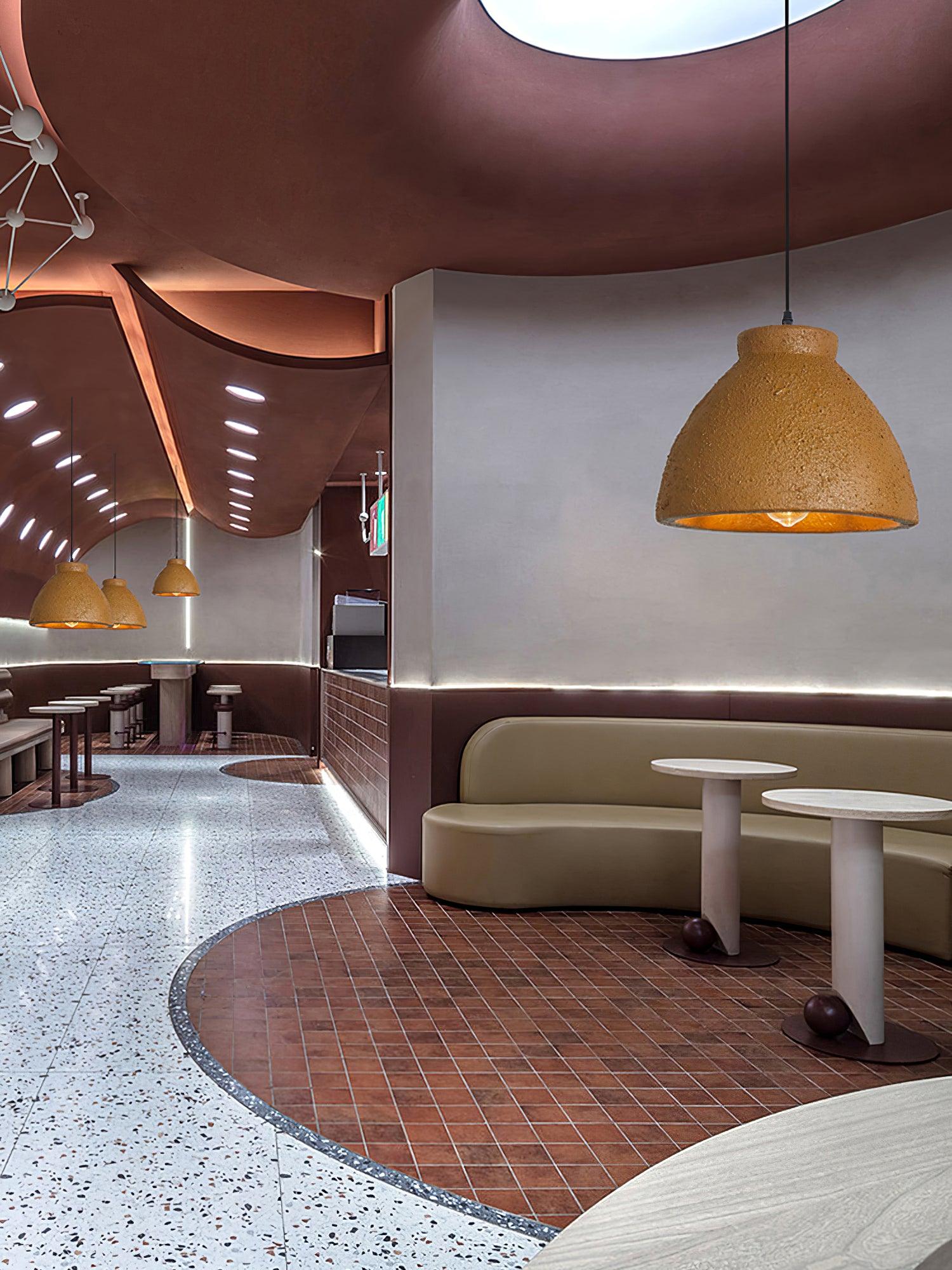 Osileth Wabi-Sabi Resin Pendant Light - Blowlighting