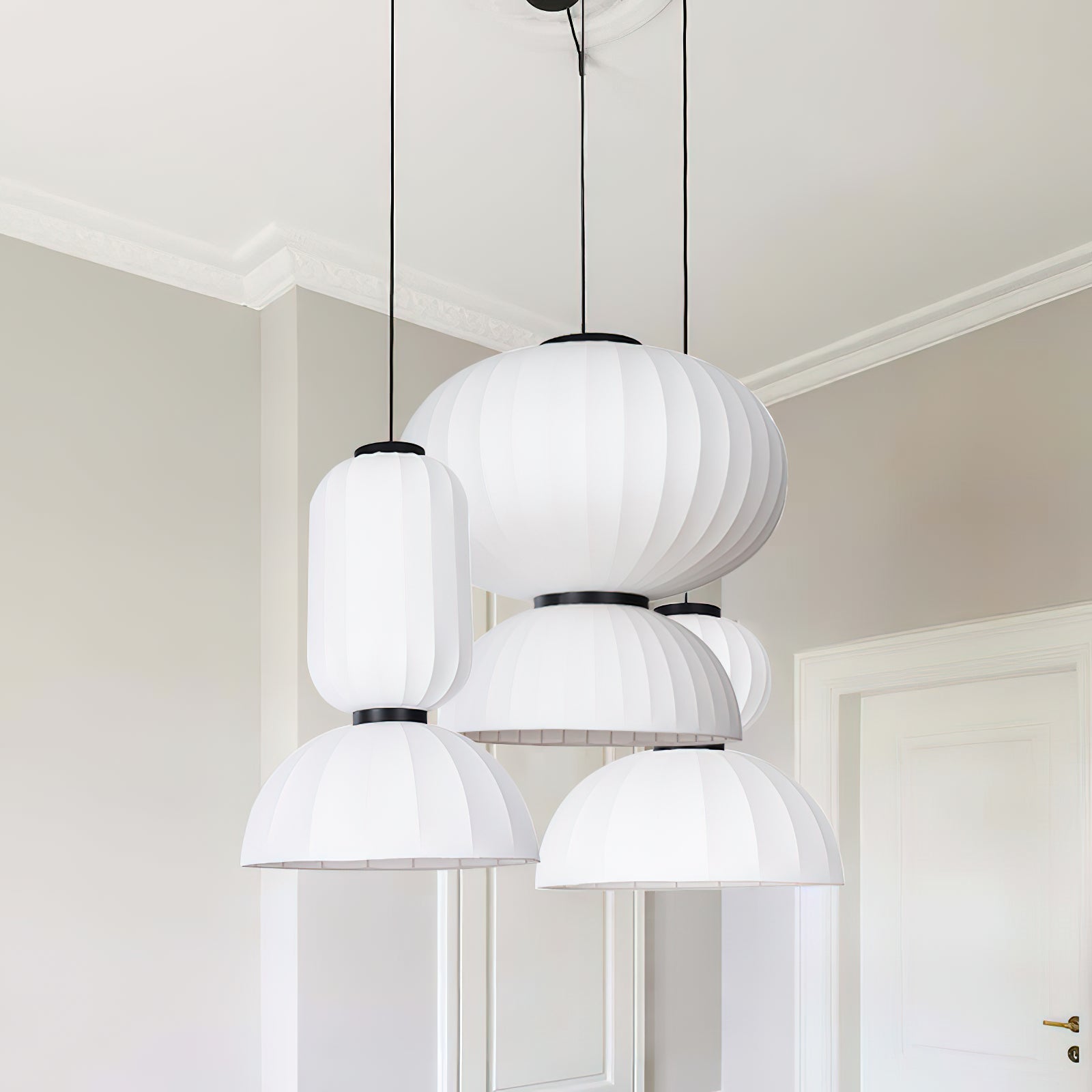 Eurzorion Silk Lantern Pendant Light - Blowlighting
