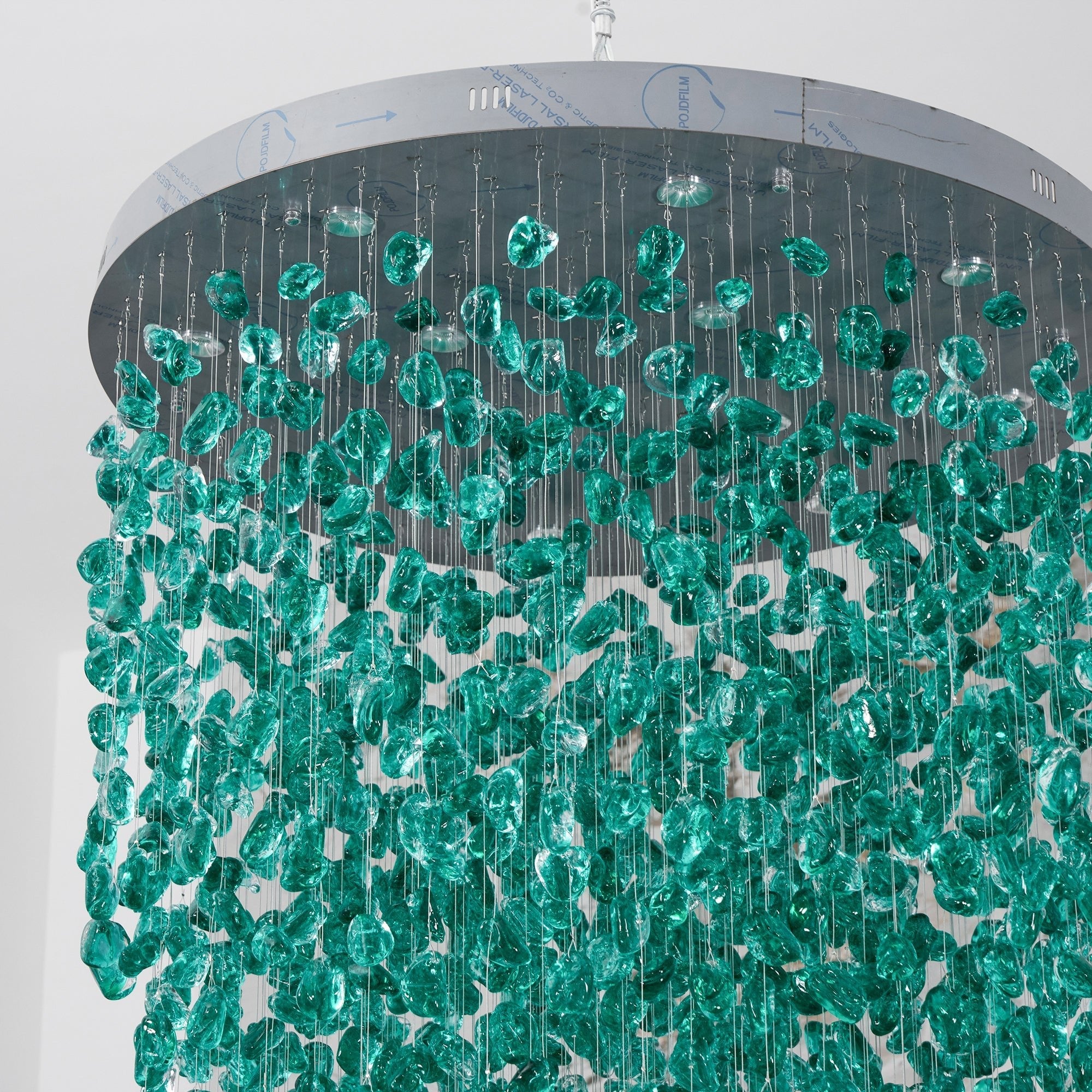 Veshaa Postmodern Luxury Stone Crystal Chandelier - Blowlighting