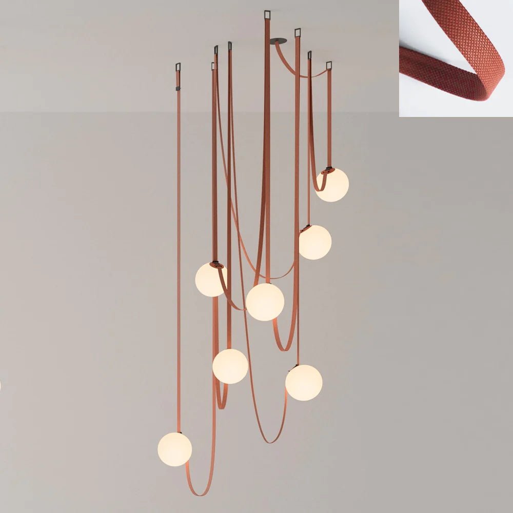 Multiple Belt Art Pendant Light - Blowlighting