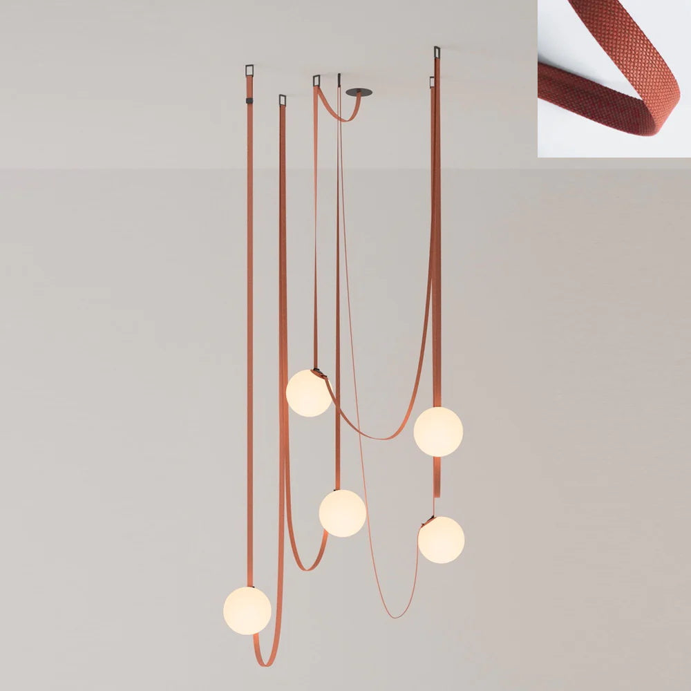 Multiple Belt Art Pendant Light - Blowlighting