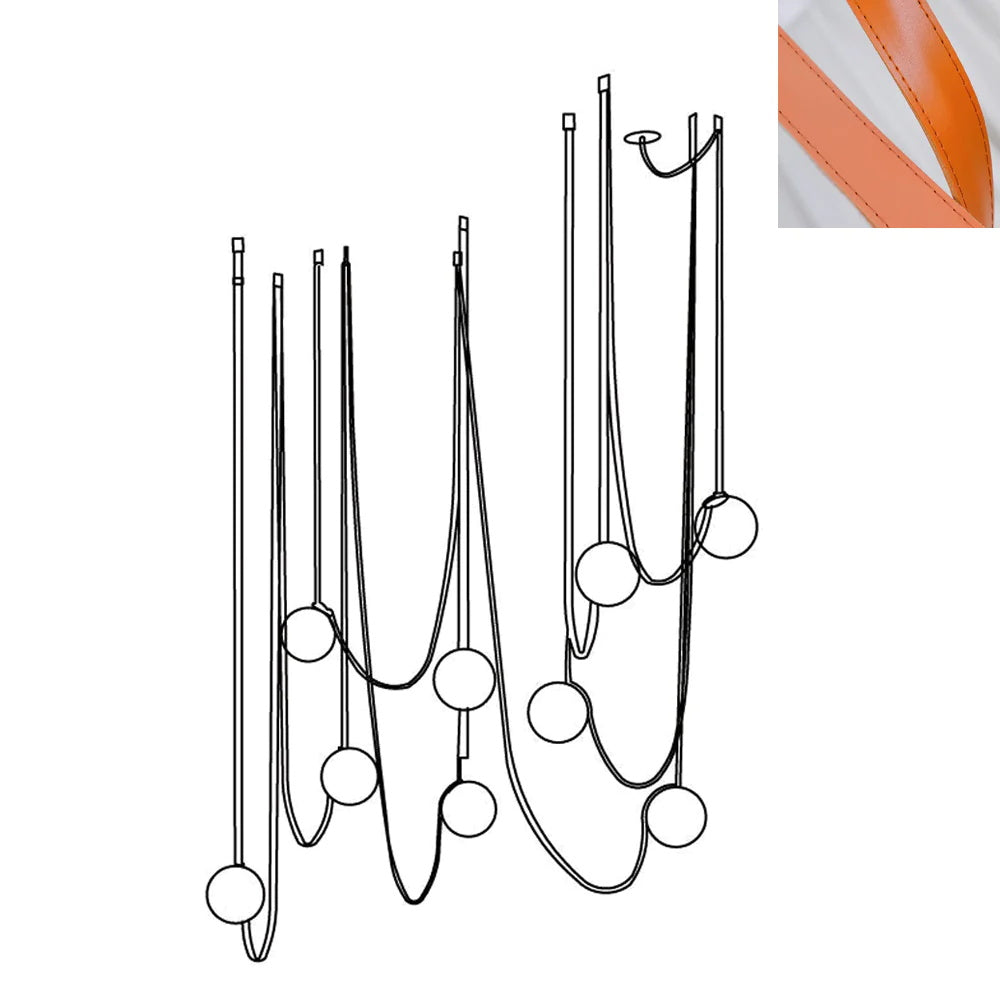 Multiple Belt Art Pendant Light - Blowlighting