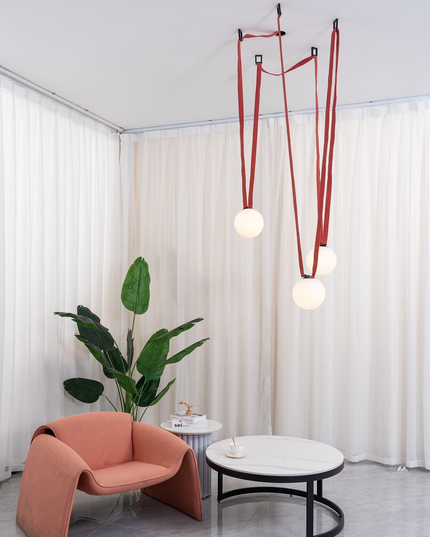 Multiple Belt Art Pendant Light - Blowlighting