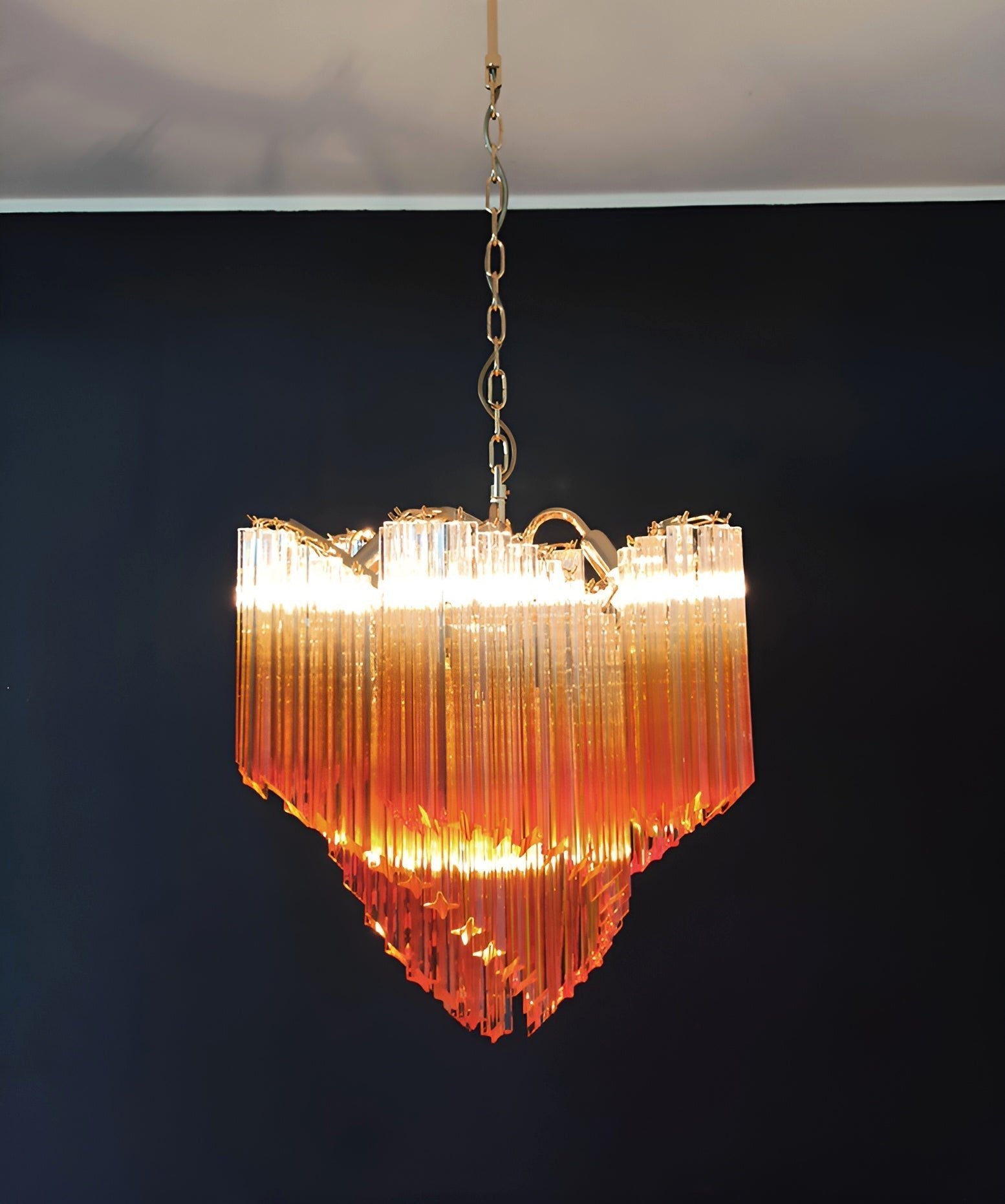 Evmararae Gradient Glass Chandelier - Blowlighting