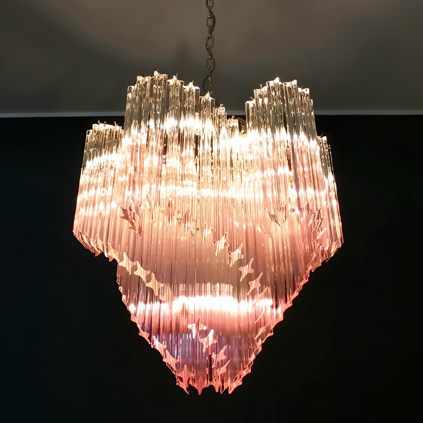 Evmararae Gradient Glass Chandelier - Blowlighting