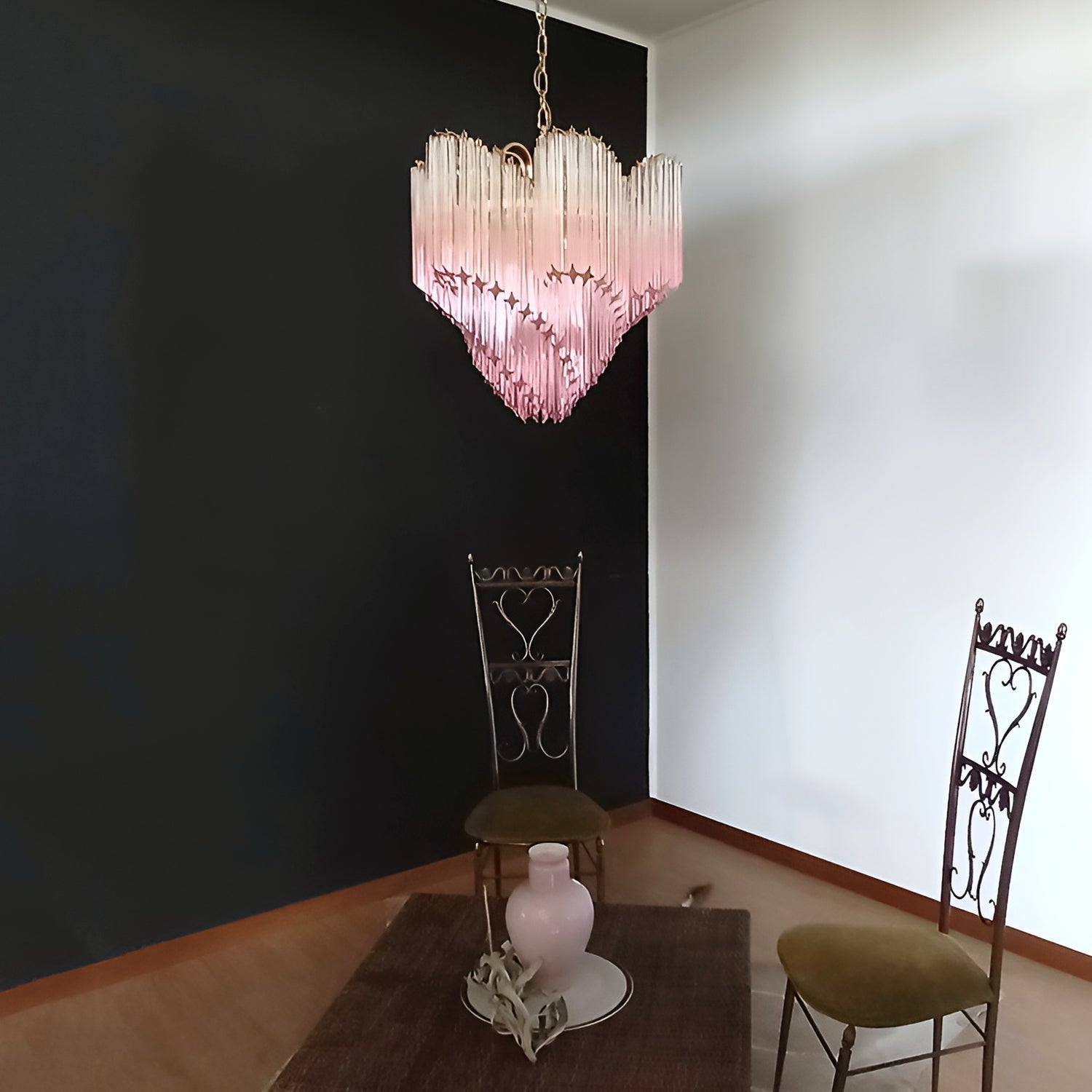 Evmararae Gradient Glass Chandelier - Blowlighting