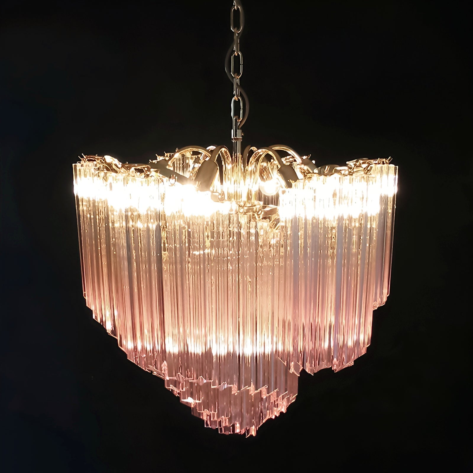 Evmararae Gradient Glass Chandelier - Blowlighting