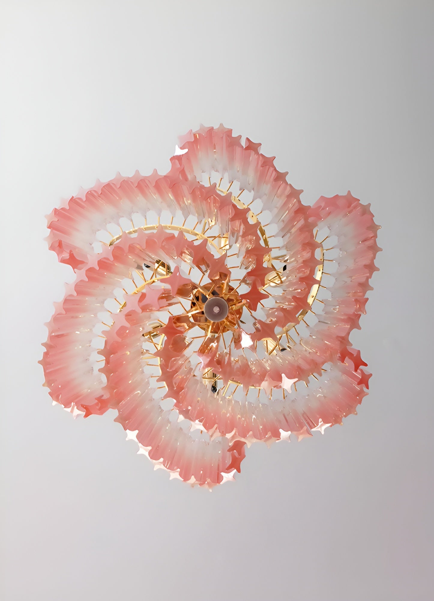 Evmararae Gradient Glass Chandelier - Blowlighting