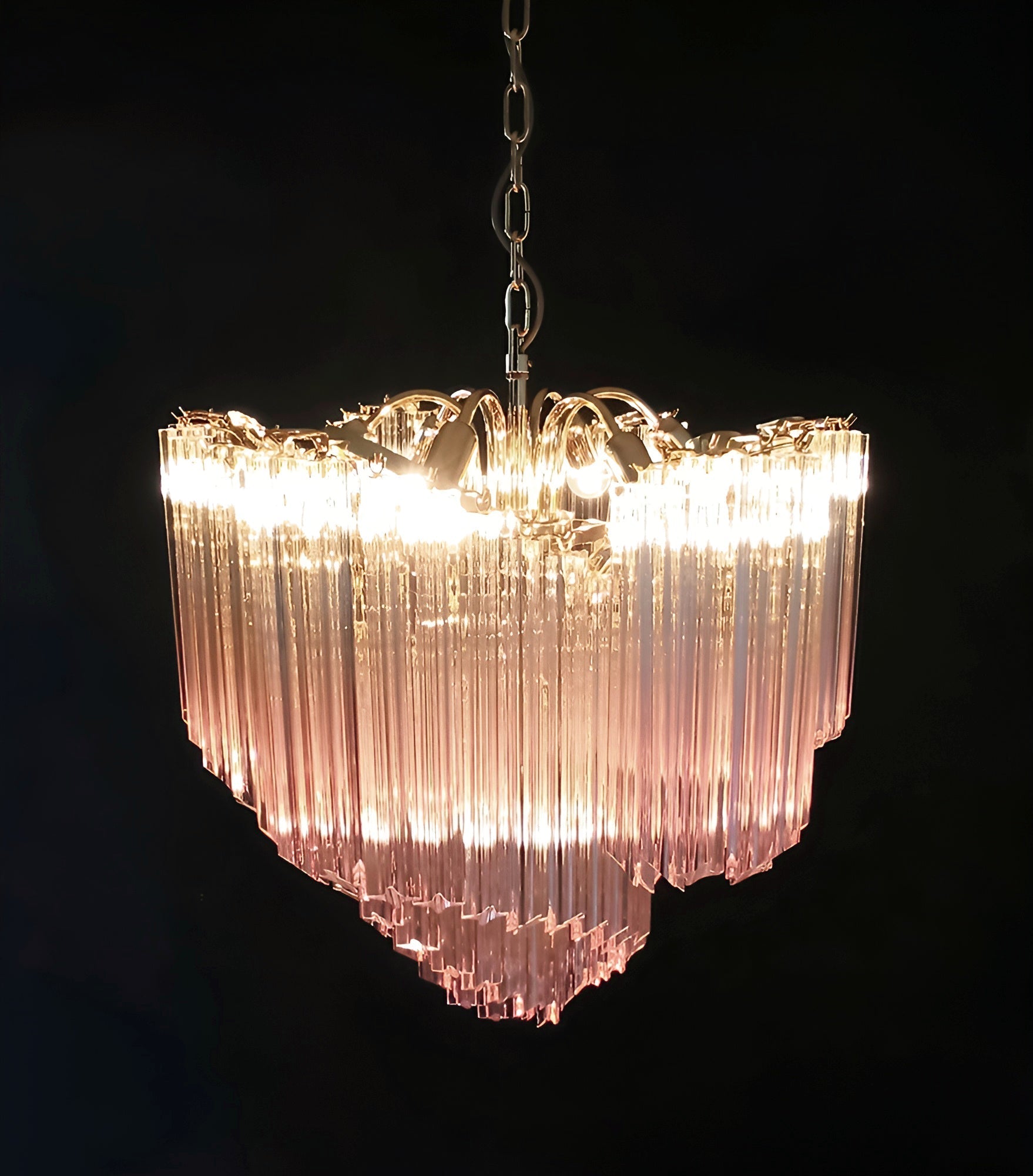 Evmararae Gradient Glass Chandelier - Blowlighting