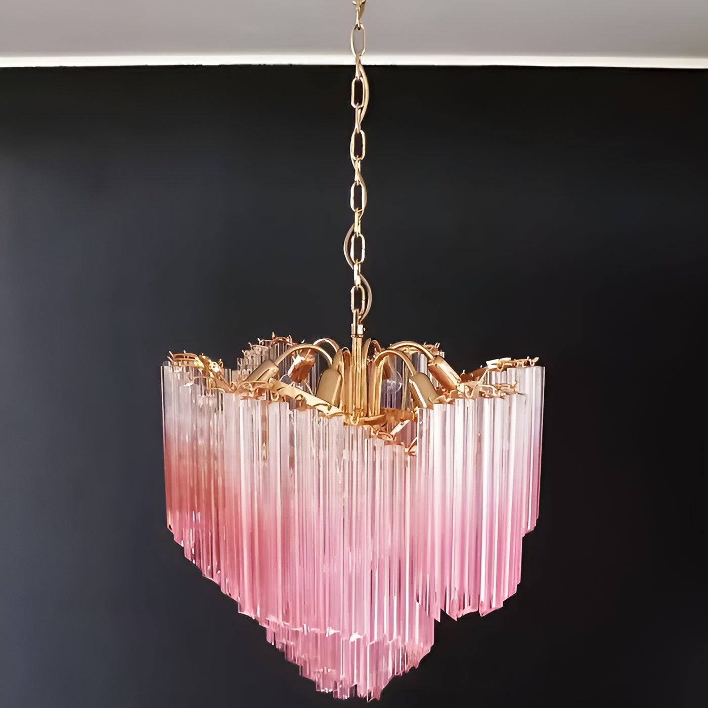 Evmararae Gradient Glass Chandelier - Blowlighting