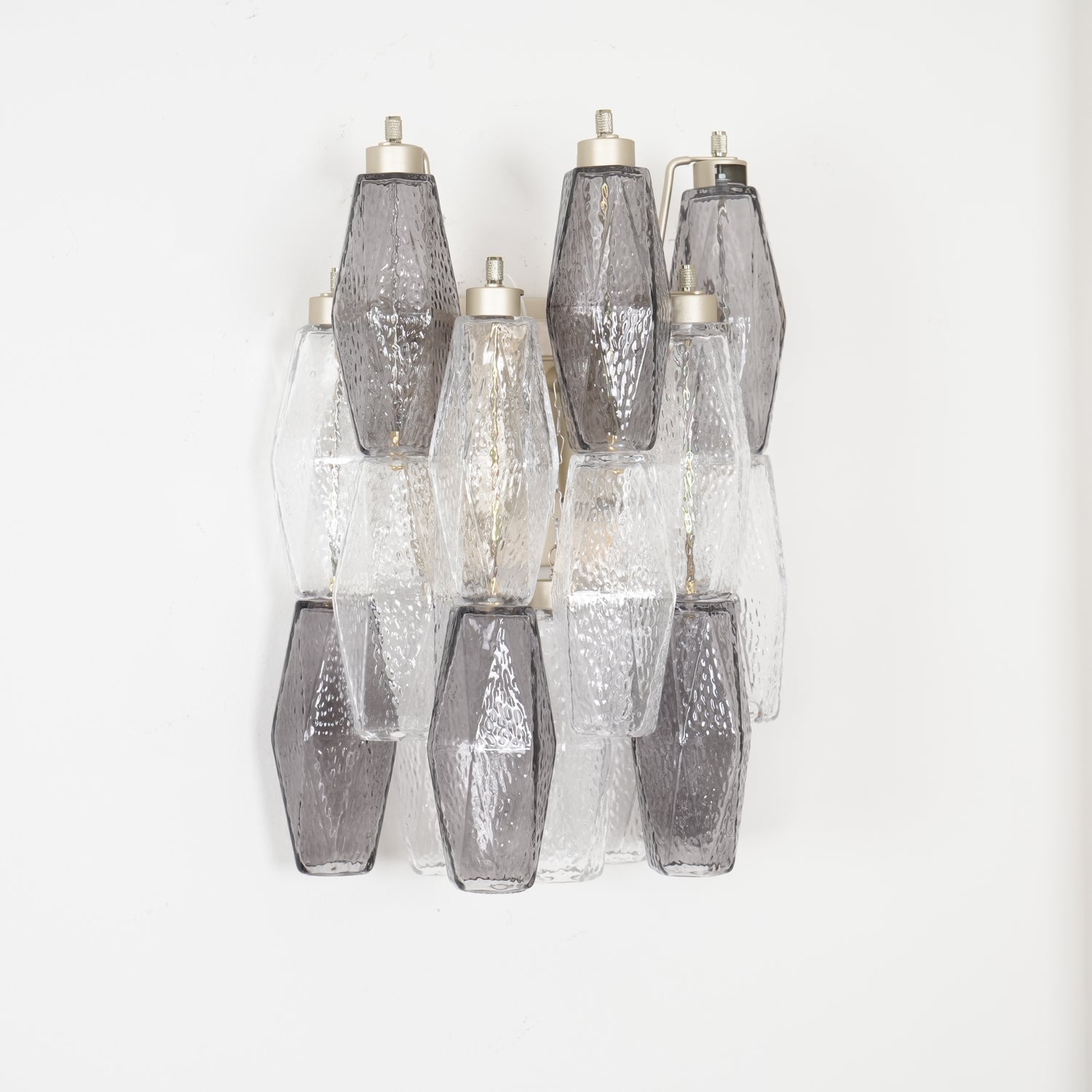 Aurora Wall Lamp Rhombus Glass Tiered Contemporary - Blowlighting