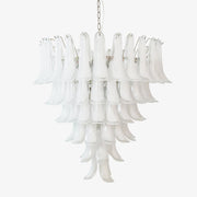 Aurora Chandelier Murano Glass Petals Vintage - Blowlighting