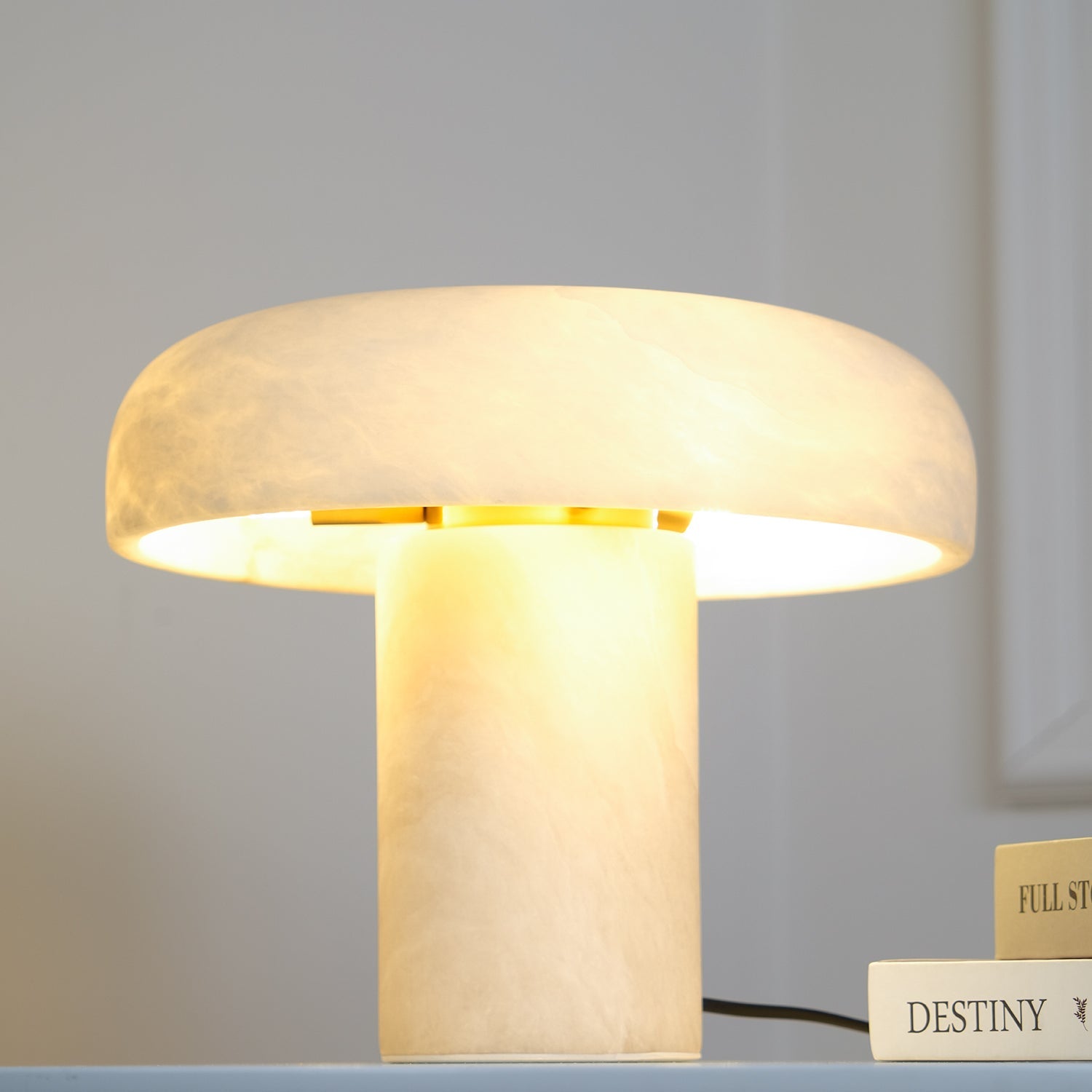 Ivvinos Tentacle Alabaster Table Lamp - Blowlighting