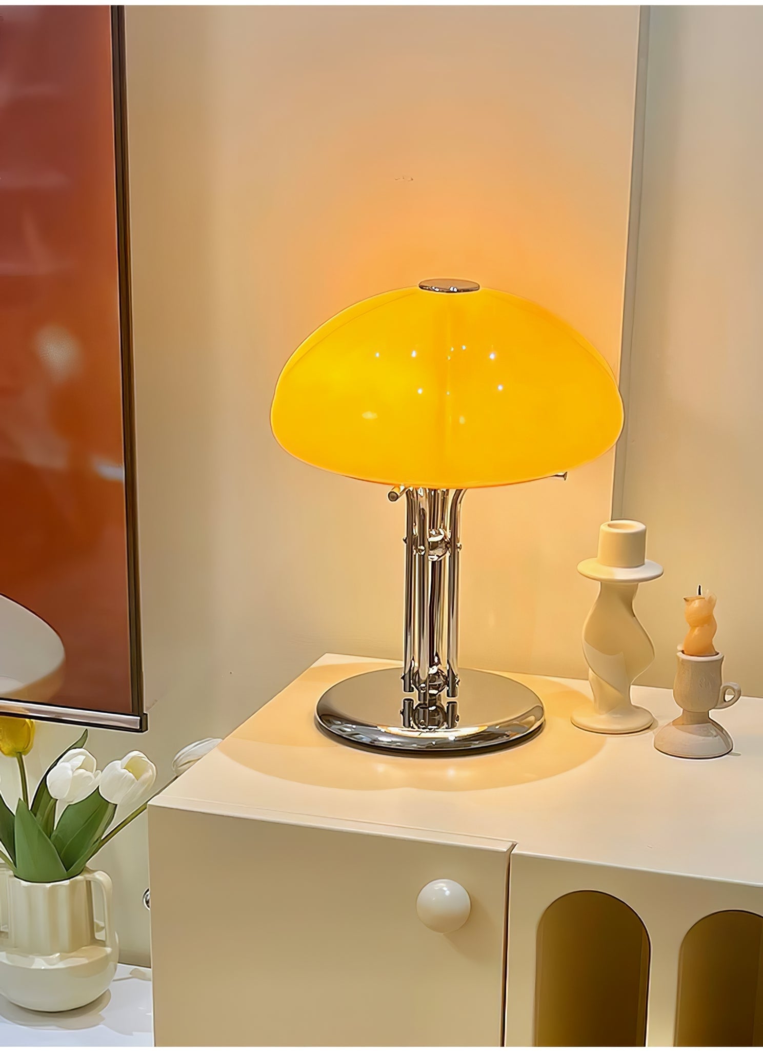 Mushroom Bauhaus Table Lamp - Blowlighting