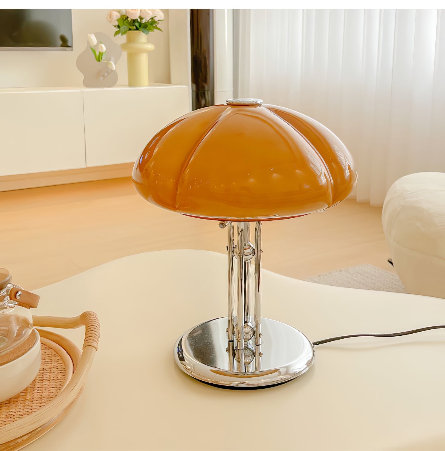 Mushroom Bauhaus Table Lamp - Blowlighting