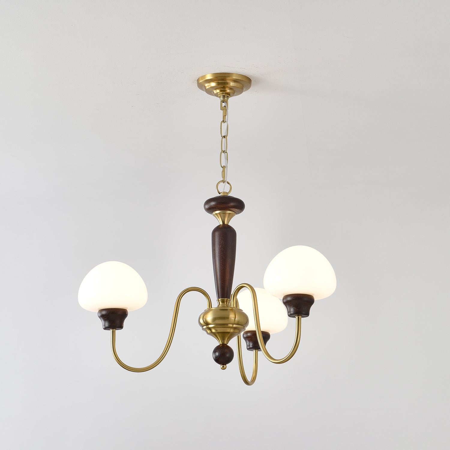 Mushroom Cap Chandelier - Blowlighting