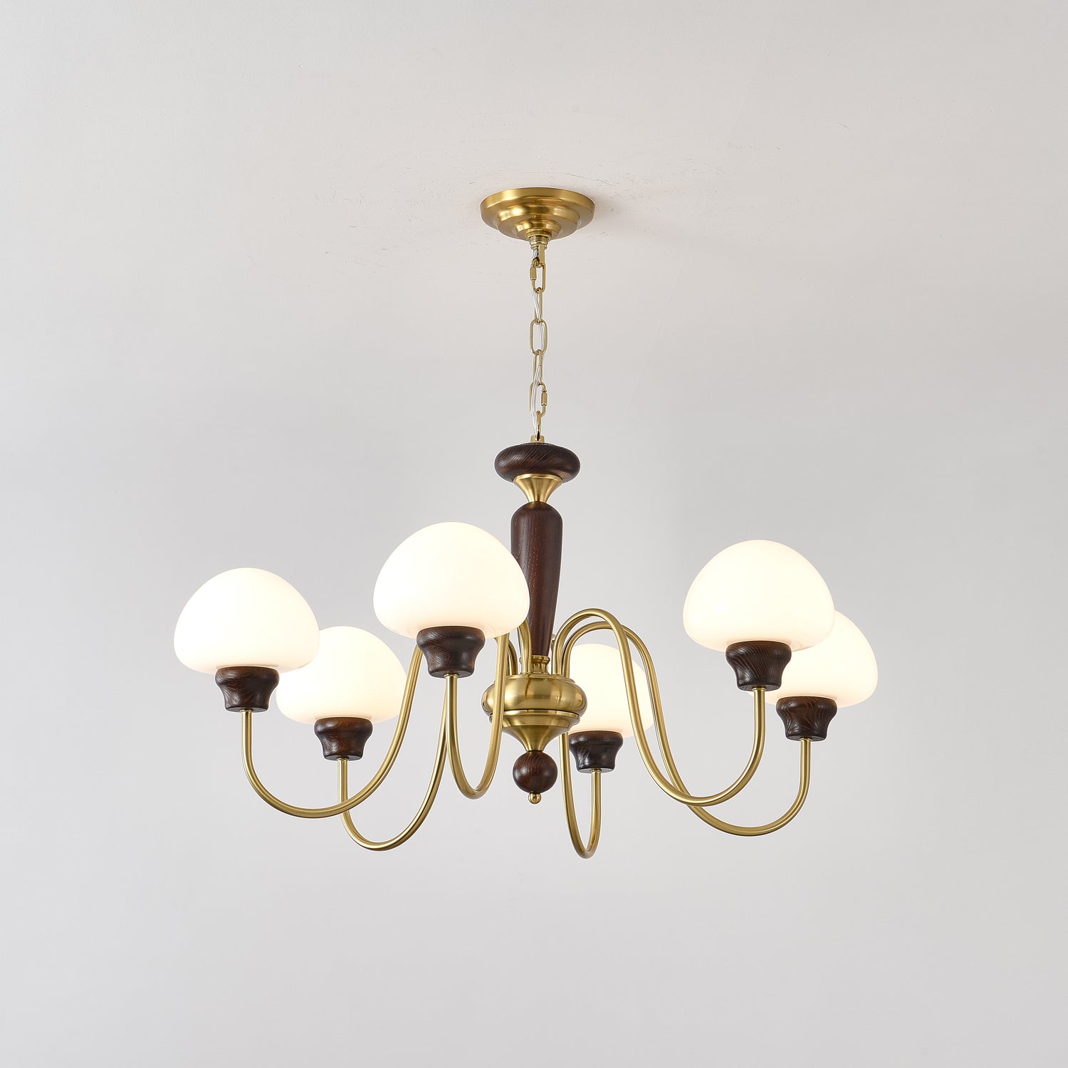 Mushroom Cap Chandelier - Blowlighting