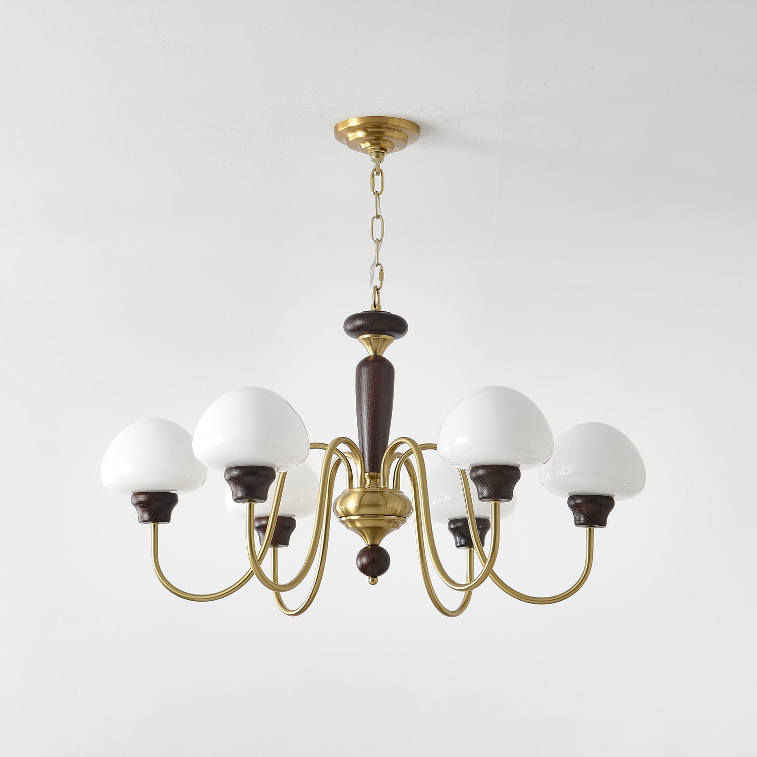 Mushroom Cap Chandelier - Blowlighting