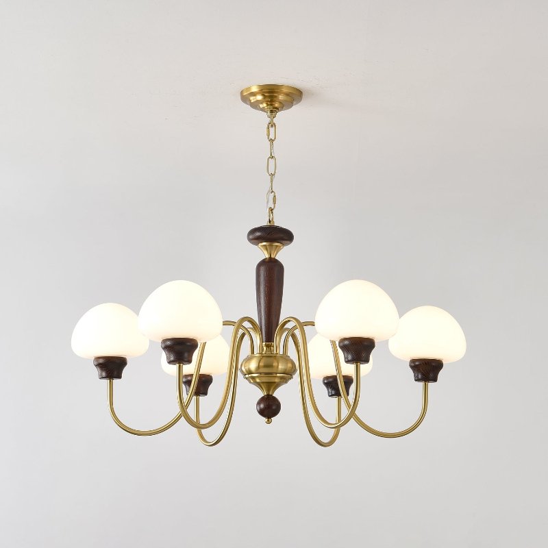 Mushroom Cap Chandelier - Blowlighting