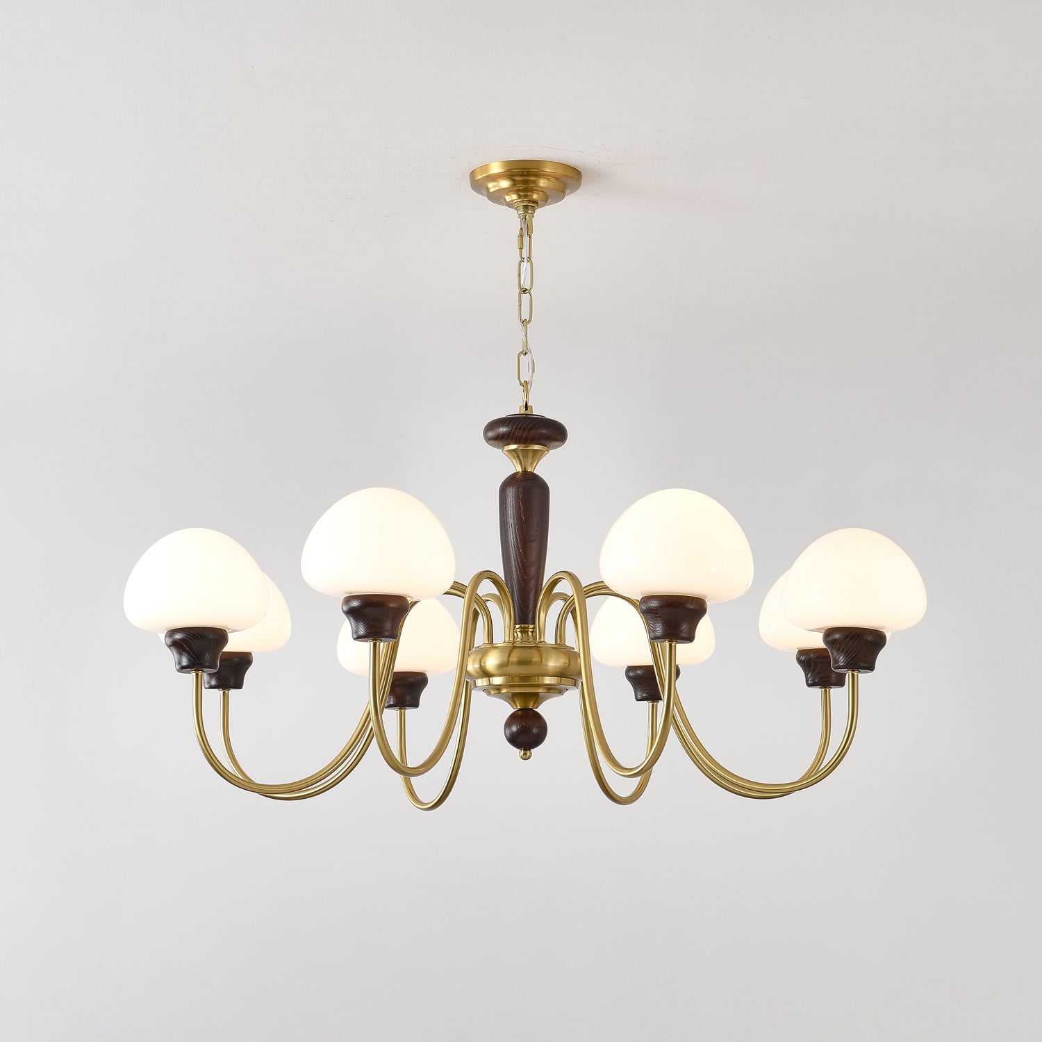 Mushroom Cap Chandelier - Blowlighting