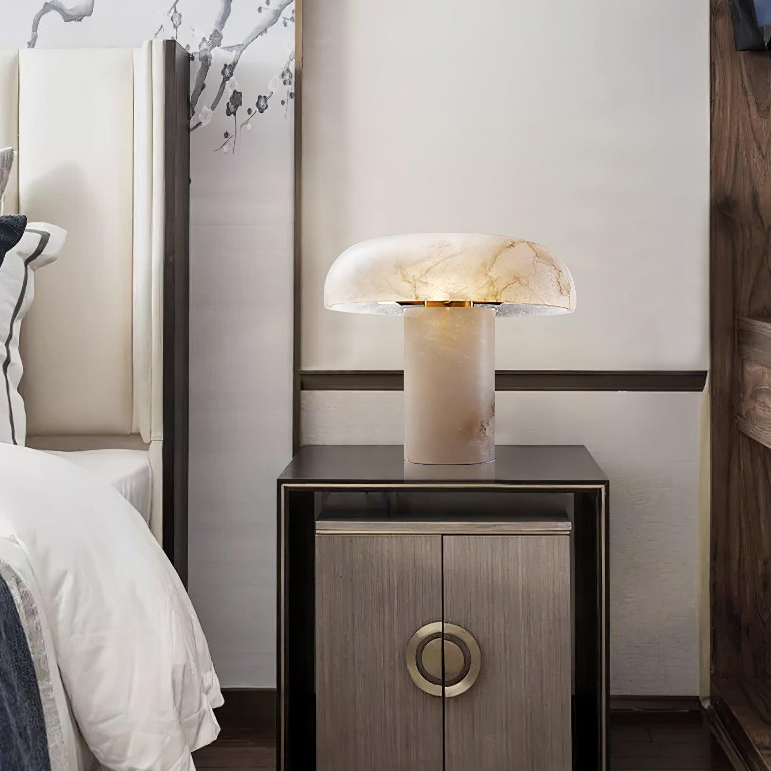 Ivvinos Tentacle Alabaster Table Lamp - Blowlighting