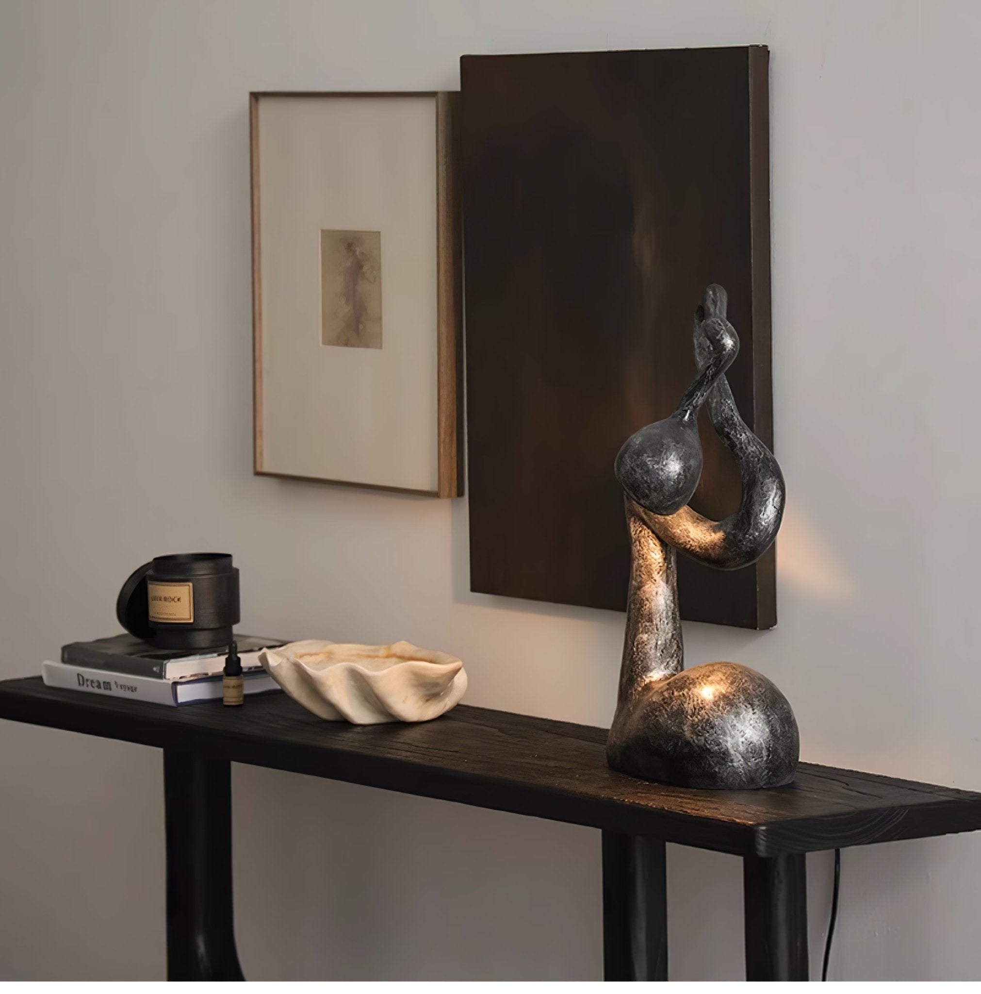 Myrrh Sculpture Table Lamp - Blowlighting