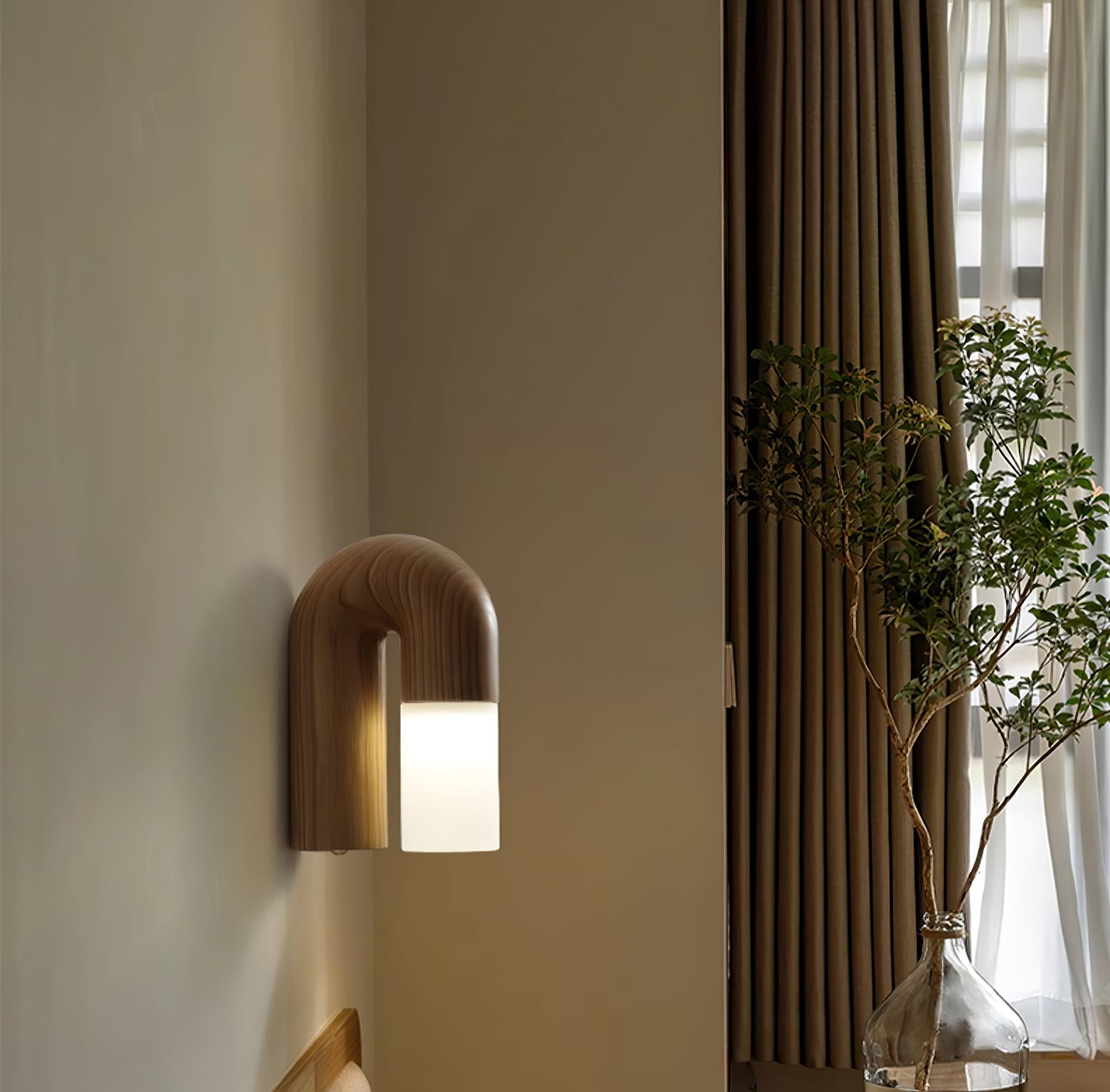 Arcus Wood Wall Lamp - Blowlighting